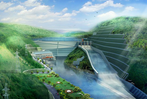台江老挝南塔河1号水电站项目